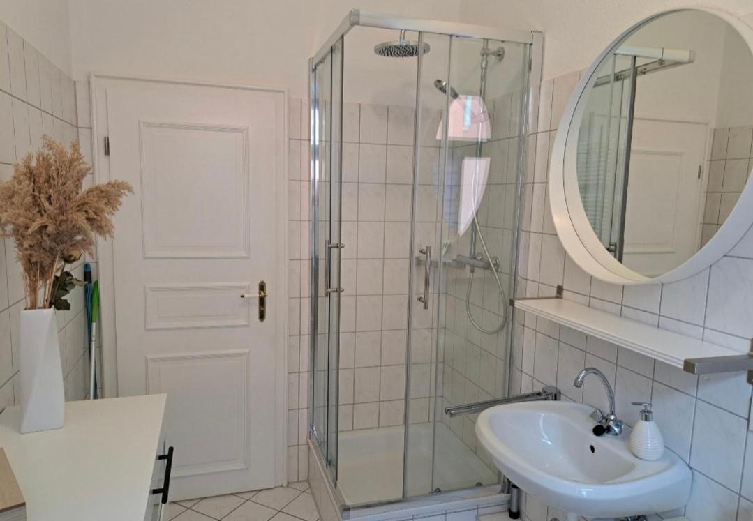 Stilvolle Ferienwohnung Dresden Buitenkant foto