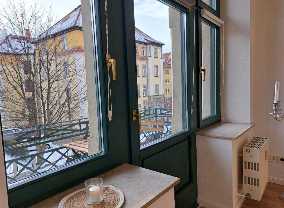 Stilvolle Ferienwohnung Dresden Buitenkant foto